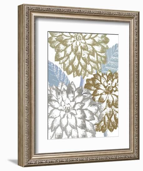 Sea Dahlias II-Color Bakery-Framed Giclee Print