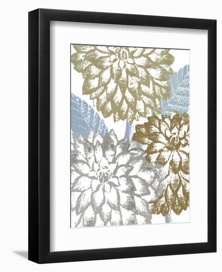 Sea Dahlias II-Color Bakery-Framed Giclee Print