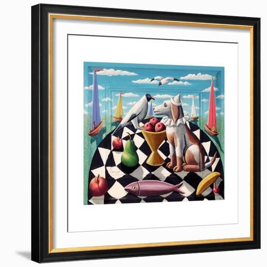 Sea Dog-PJ Crook-Framed Giclee Print