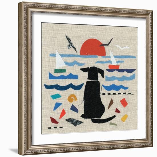 Sea Dog-Jenny Frean-Framed Giclee Print