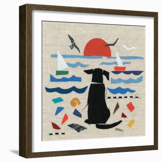 Sea Dog-Jenny Frean-Framed Giclee Print