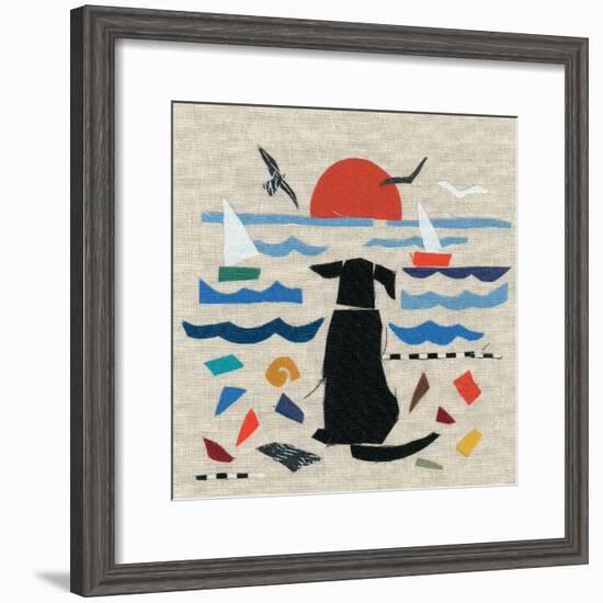 Sea Dog-Jenny Frean-Framed Giclee Print