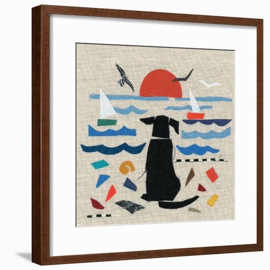 Sea Dog-Jenny Frean-Framed Giclee Print