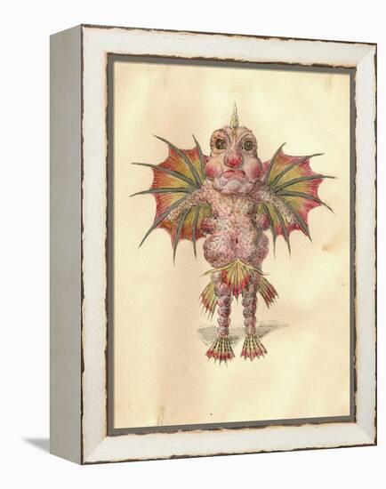 Sea Dragon 1873 'Missing Links' Parade Costume Design-Charles Briton-Framed Premier Image Canvas