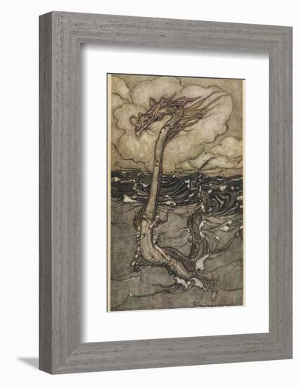 Sea Dragon-Arthur Rackham-Framed Photographic Print