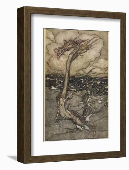 Sea Dragon-Arthur Rackham-Framed Photographic Print