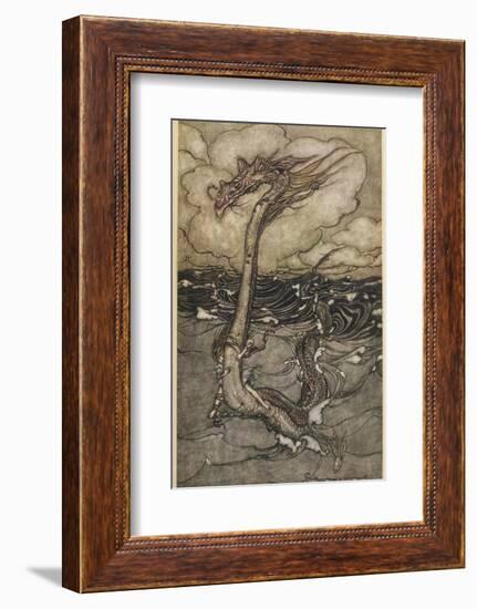 Sea Dragon-Arthur Rackham-Framed Photographic Print