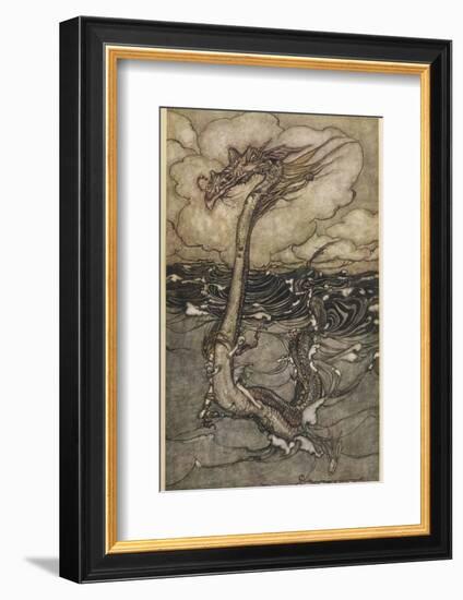 Sea Dragon-Arthur Rackham-Framed Photographic Print