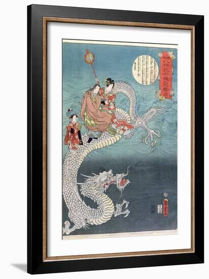 Sea Dragon-Utagawa Kunisada-Framed Giclee Print