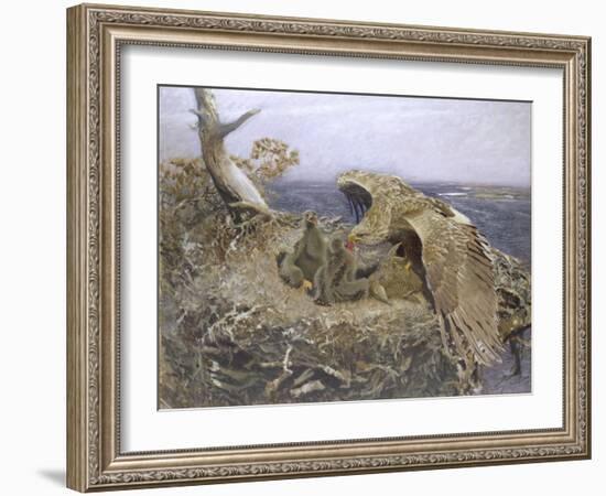 Sea Eagle's Nest, 1907-Bruno Andreas Liljefors-Framed Giclee Print