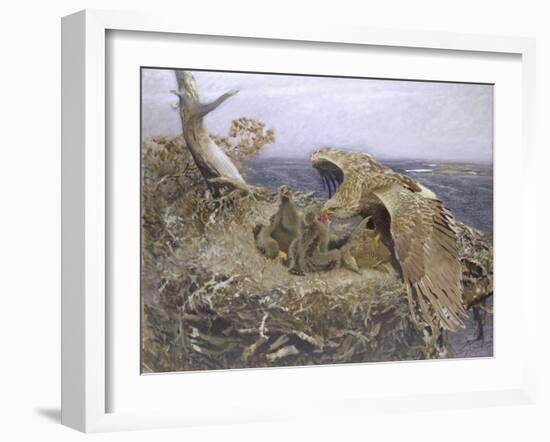 Sea Eagle's Nest, 1907-Bruno Andreas Liljefors-Framed Giclee Print