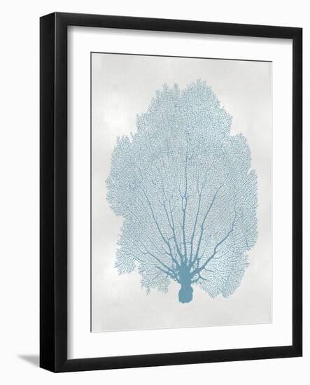 Sea Fan Aqua II-Melonie Miller-Framed Art Print