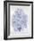 Sea Fan Blue II-Melonie Miller-Framed Art Print