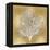 Sea Fan on Gold II-Caroline Kelly-Framed Stretched Canvas