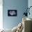 Sea Fan on Indigo Blue I-Melonie Miller-Framed Stretched Canvas displayed on a wall