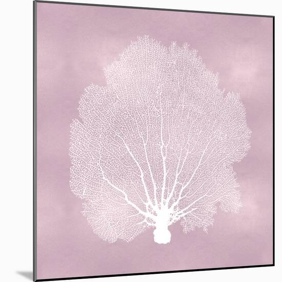 Sea Fan on Pink Blush II-Melonie Miller-Mounted Art Print