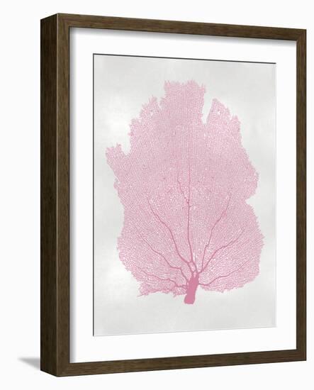 Sea Fan Pink Blush I-Melonie Miller-Framed Art Print