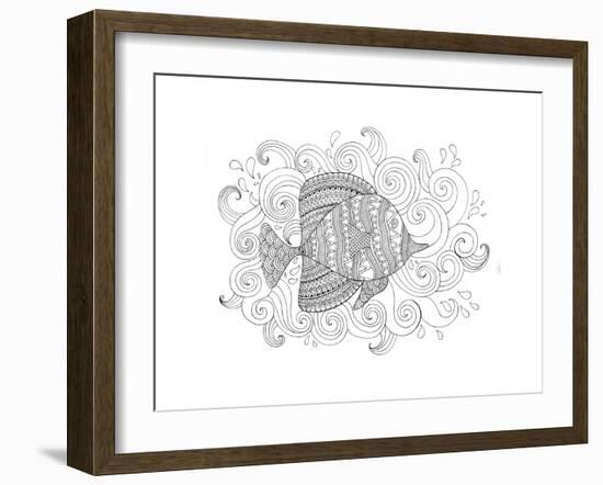 Sea Fish 1-Neeti Goswami-Framed Art Print