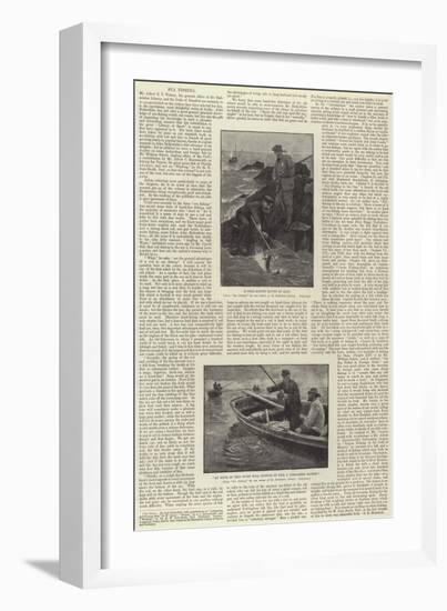 Sea Fishing-Charles Napier Hemy-Framed Giclee Print
