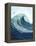 Sea Foam I-Grace Popp-Framed Stretched Canvas