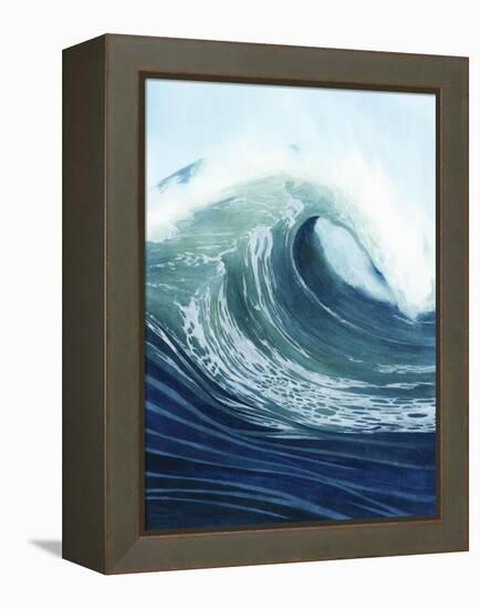 Sea Foam I-Grace Popp-Framed Stretched Canvas