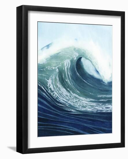 Sea Foam I-Grace Popp-Framed Art Print