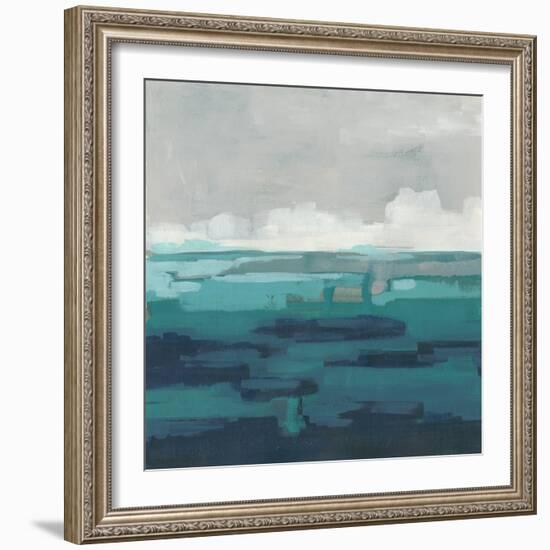 Sea Foam Vista I-June Vess-Framed Premium Giclee Print