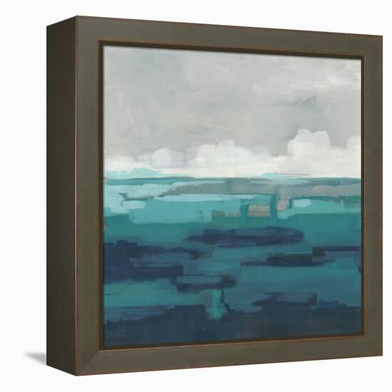 Sea Foam Vista I-June Vess-Framed Stretched Canvas