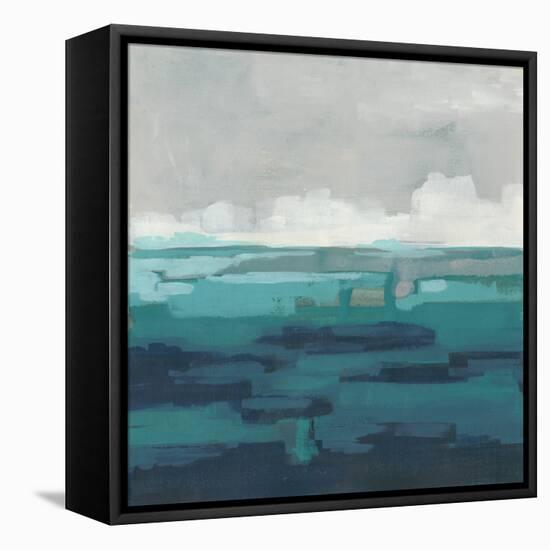 Sea Foam Vista I-June Vess-Framed Stretched Canvas