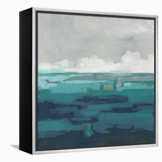 Sea Foam Vista I-June Vess-Framed Stretched Canvas