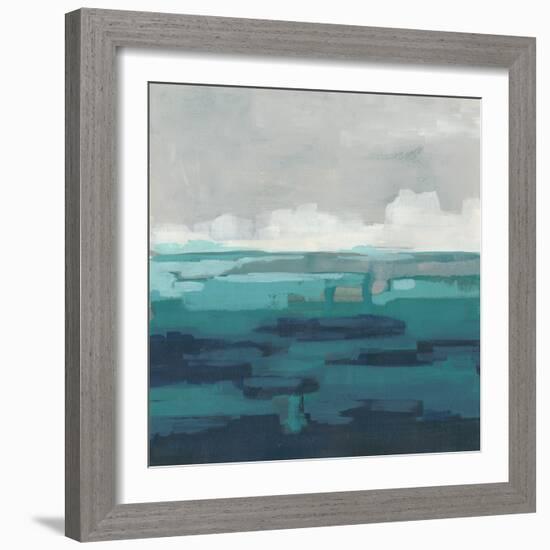 Sea Foam Vista I-June Vess-Framed Art Print