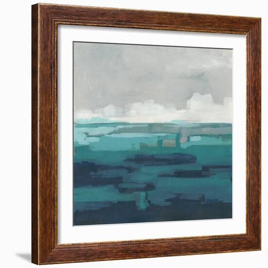 Sea Foam Vista I-June Vess-Framed Art Print