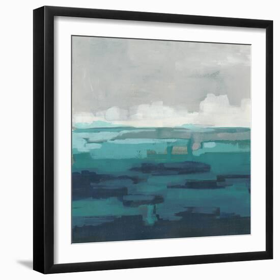 Sea Foam Vista I-June Vess-Framed Art Print