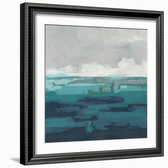 Sea Foam Vista I-June Vess-Framed Art Print