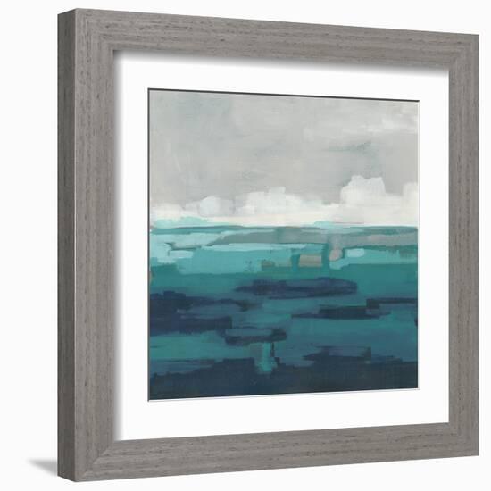 Sea Foam Vista I-June Vess-Framed Art Print