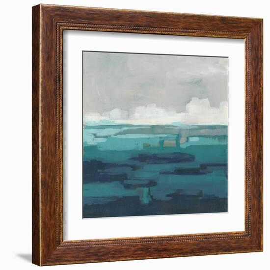 Sea Foam Vista I-June Vess-Framed Art Print