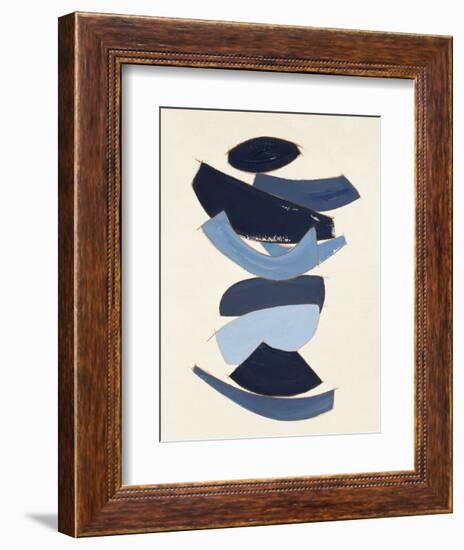 Sea Forms IV-Rob Delamater-Framed Art Print