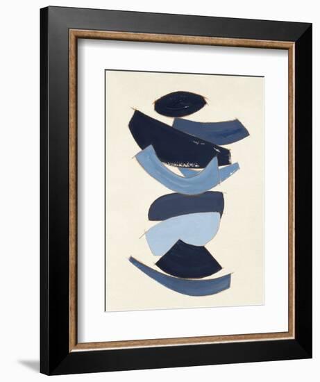 Sea Forms IV-Rob Delamater-Framed Art Print