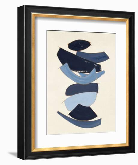 Sea Forms IV-Rob Delamater-Framed Art Print