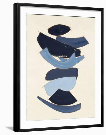 Sea Forms IV-Rob Delamater-Framed Art Print