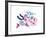 Sea Garden Border-null-Framed Giclee Print