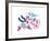 Sea Garden Border-null-Framed Giclee Print