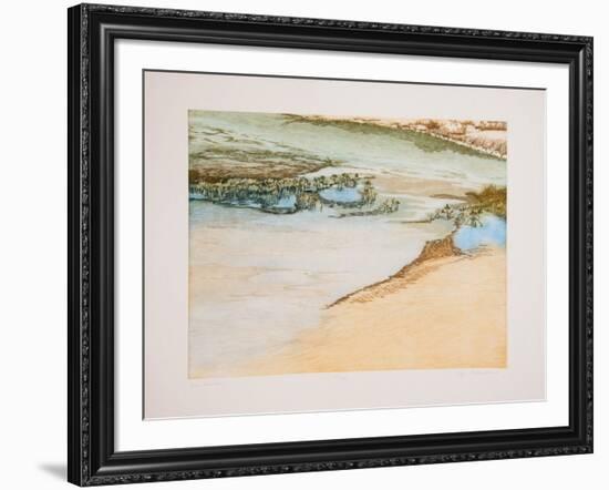 Sea Garden-Olga Poloukhine-Framed Limited Edition