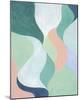 Sea Glass - Contours-Erika Greenfield-Mounted Giclee Print