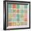 Sea Glass Mosaic Tile II-Silvia Vassileva-Framed Art Print