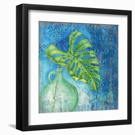 Sea Glass Palm I-Paul Brent-Framed Art Print