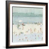 Sea Glass Sandbar I-Emma Scarvey-Framed Art Print