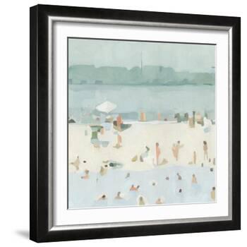 Sea Glass Sandbar I-Emma Scarvey-Framed Art Print