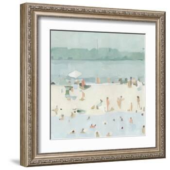 Sea Glass Sandbar I-Emma Scarvey-Framed Art Print