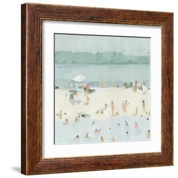 Sea Glass Sandbar I-Emma Scarvey-Framed Art Print